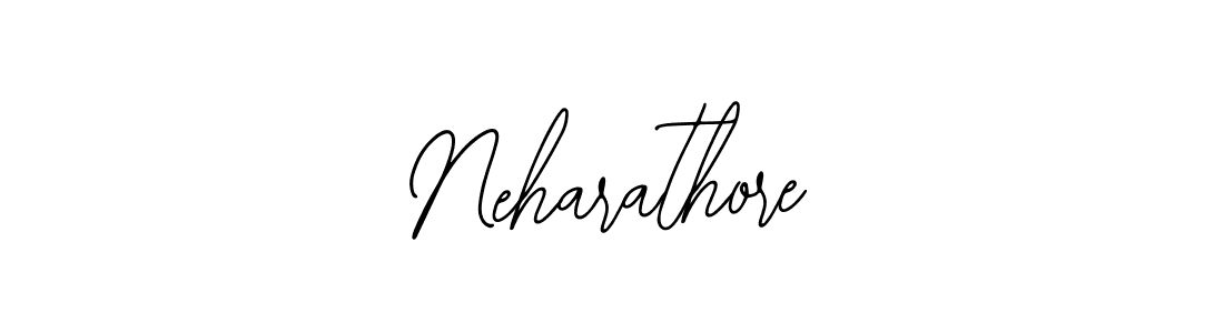 Use a signature maker to create a handwritten signature online. With this signature software, you can design (Bearetta-2O07w) your own signature for name Neharathore. Neharathore signature style 12 images and pictures png