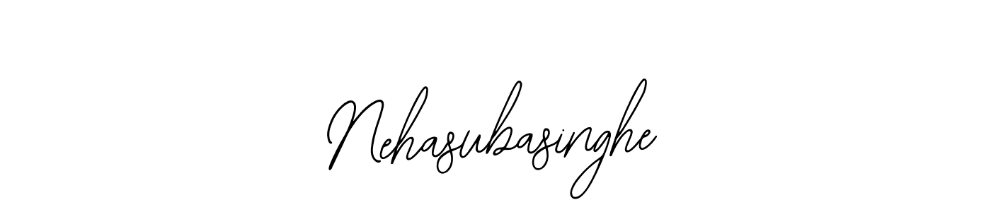 if you are searching for the best signature style for your name Nehasubasinghe. so please give up your signature search. here we have designed multiple signature styles  using Bearetta-2O07w. Nehasubasinghe signature style 12 images and pictures png