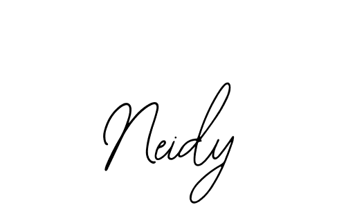 if you are searching for the best signature style for your name Neidy. so please give up your signature search. here we have designed multiple signature styles  using Bearetta-2O07w. Neidy signature style 12 images and pictures png
