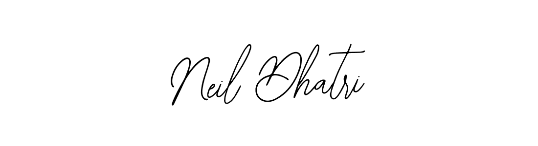 Similarly Bearetta-2O07w is the best handwritten signature design. Signature creator online .You can use it as an online autograph creator for name Neil Dhatri. Neil Dhatri signature style 12 images and pictures png
