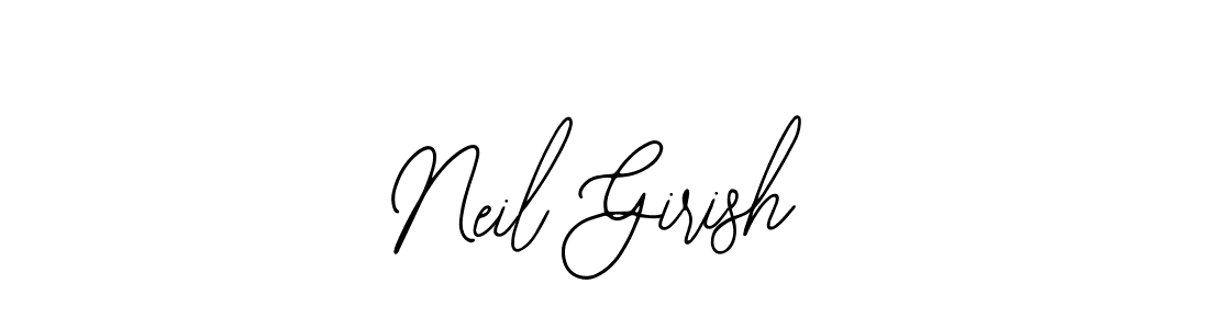 Also we have Neil Girish name is the best signature style. Create professional handwritten signature collection using Bearetta-2O07w autograph style. Neil Girish signature style 12 images and pictures png