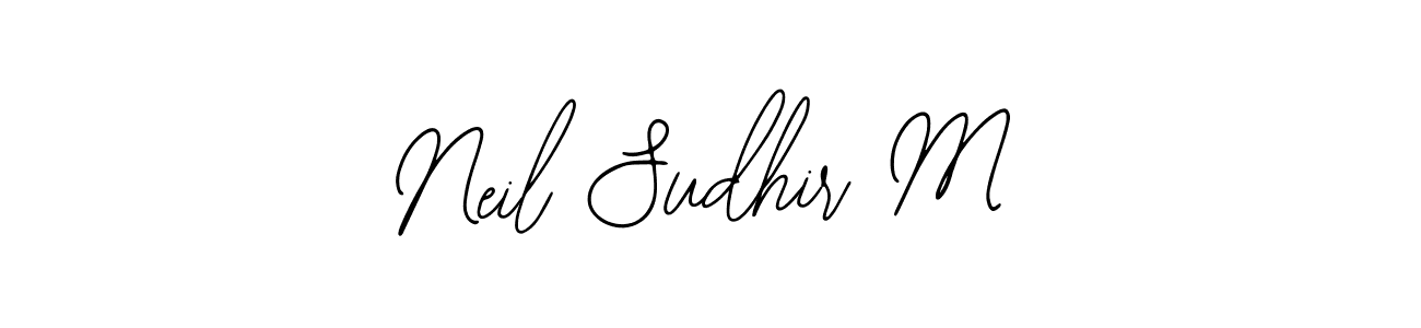 Here are the top 10 professional signature styles for the name Neil Sudhir M. These are the best autograph styles you can use for your name. Neil Sudhir M signature style 12 images and pictures png