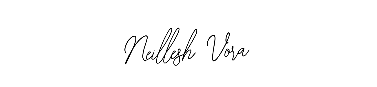 Bearetta-2O07w is a professional signature style that is perfect for those who want to add a touch of class to their signature. It is also a great choice for those who want to make their signature more unique. Get Neillesh Vora name to fancy signature for free. Neillesh Vora signature style 12 images and pictures png
