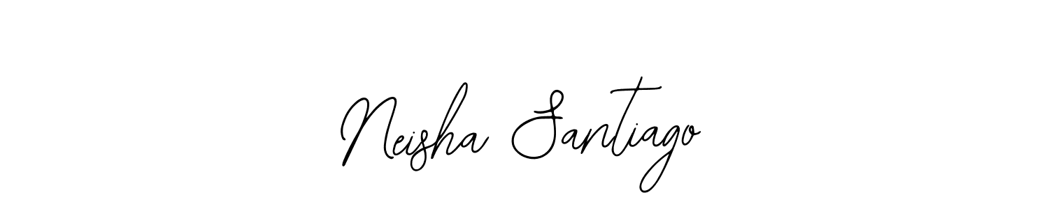 Make a short Neisha Santiago signature style. Manage your documents anywhere anytime using Bearetta-2O07w. Create and add eSignatures, submit forms, share and send files easily. Neisha Santiago signature style 12 images and pictures png