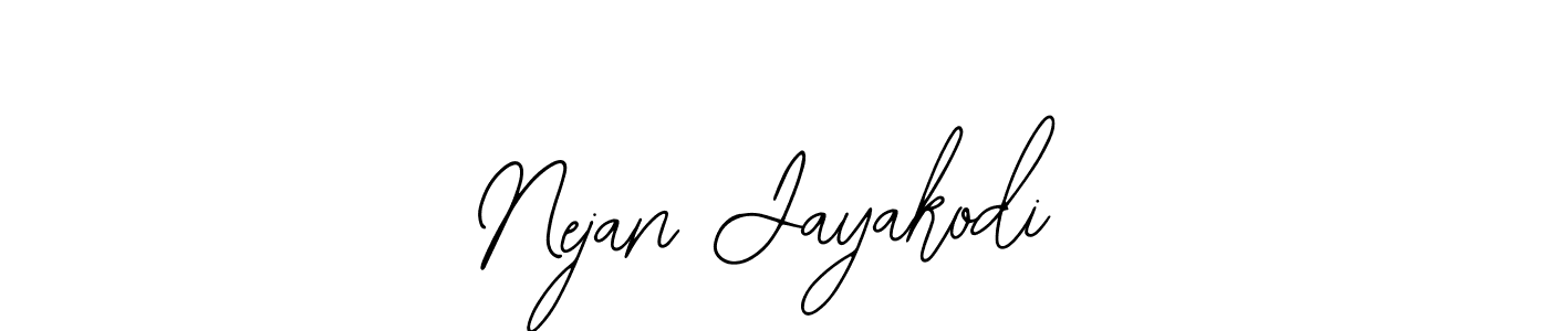 You should practise on your own different ways (Bearetta-2O07w) to write your name (Nejan Jayakodi) in signature. don't let someone else do it for you. Nejan Jayakodi signature style 12 images and pictures png