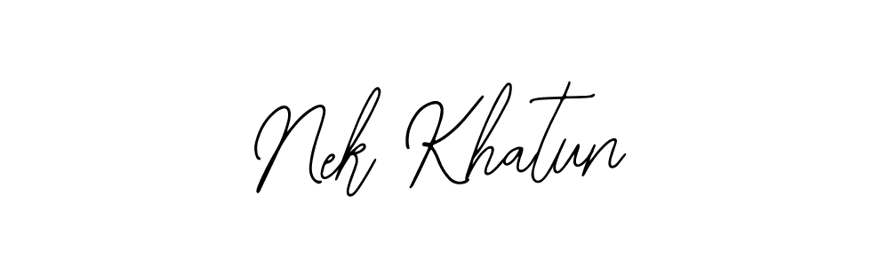 Best and Professional Signature Style for Nek Khatun. Bearetta-2O07w Best Signature Style Collection. Nek Khatun signature style 12 images and pictures png