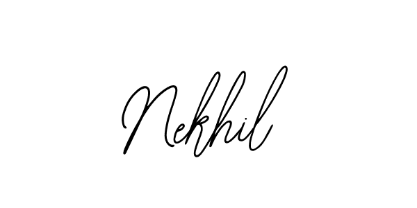 How to Draw Nekhil signature style? Bearetta-2O07w is a latest design signature styles for name Nekhil. Nekhil signature style 12 images and pictures png