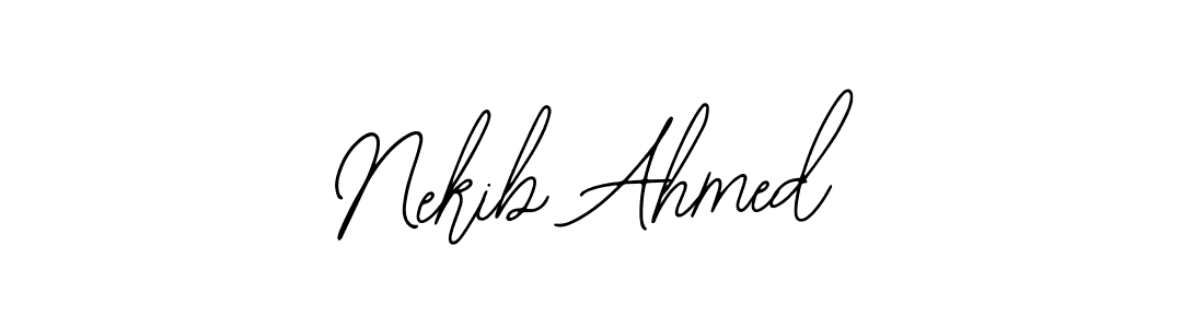 Nekib Ahmed stylish signature style. Best Handwritten Sign (Bearetta-2O07w) for my name. Handwritten Signature Collection Ideas for my name Nekib Ahmed. Nekib Ahmed signature style 12 images and pictures png