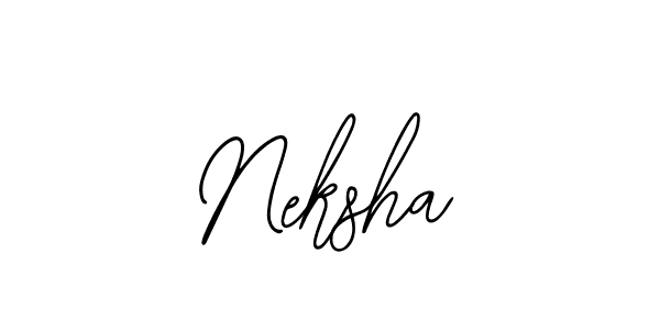It looks lik you need a new signature style for name Neksha. Design unique handwritten (Bearetta-2O07w) signature with our free signature maker in just a few clicks. Neksha signature style 12 images and pictures png