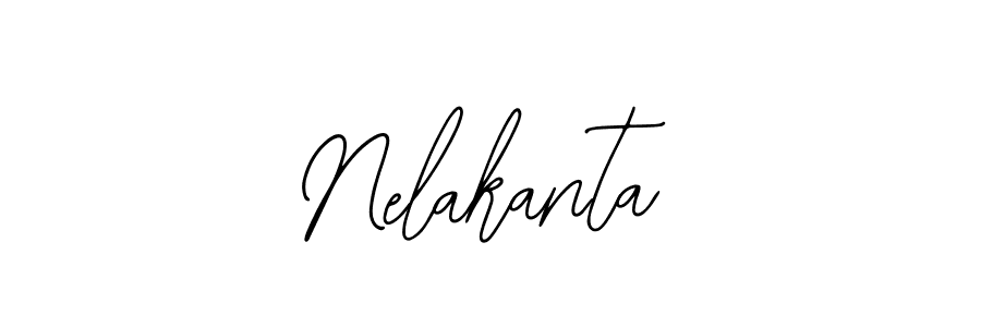 How to Draw Nelakanta signature style? Bearetta-2O07w is a latest design signature styles for name Nelakanta. Nelakanta signature style 12 images and pictures png