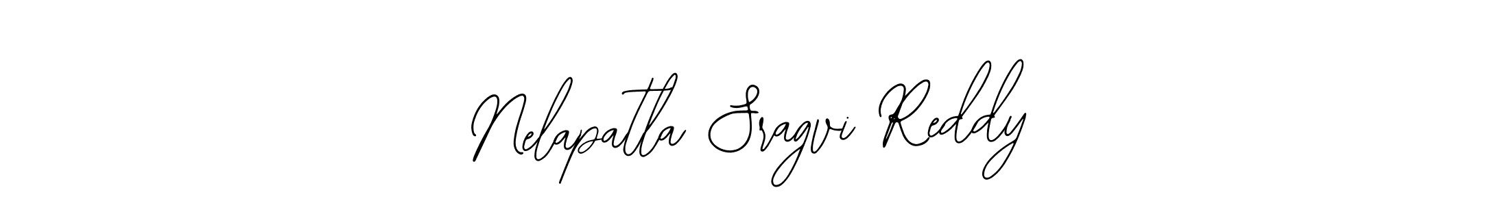 Make a beautiful signature design for name Nelapatla Sragvi Reddy. With this signature (Bearetta-2O07w) style, you can create a handwritten signature for free. Nelapatla Sragvi Reddy signature style 12 images and pictures png