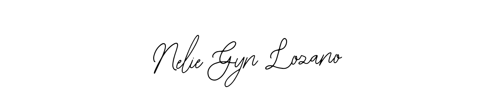 Also we have Nelie Gyn Lozano name is the best signature style. Create professional handwritten signature collection using Bearetta-2O07w autograph style. Nelie Gyn Lozano signature style 12 images and pictures png