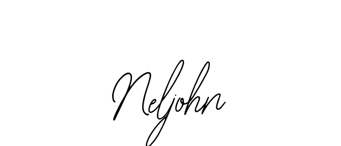 Neljohn stylish signature style. Best Handwritten Sign (Bearetta-2O07w) for my name. Handwritten Signature Collection Ideas for my name Neljohn. Neljohn signature style 12 images and pictures png