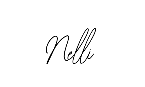 You should practise on your own different ways (Bearetta-2O07w) to write your name (Nelli) in signature. don't let someone else do it for you. Nelli signature style 12 images and pictures png