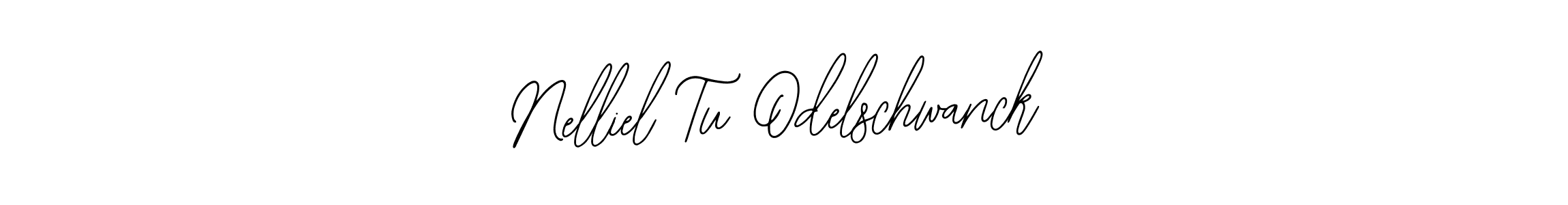 It looks lik you need a new signature style for name Nelliel Tu Odelschwanck. Design unique handwritten (Bearetta-2O07w) signature with our free signature maker in just a few clicks. Nelliel Tu Odelschwanck signature style 12 images and pictures png