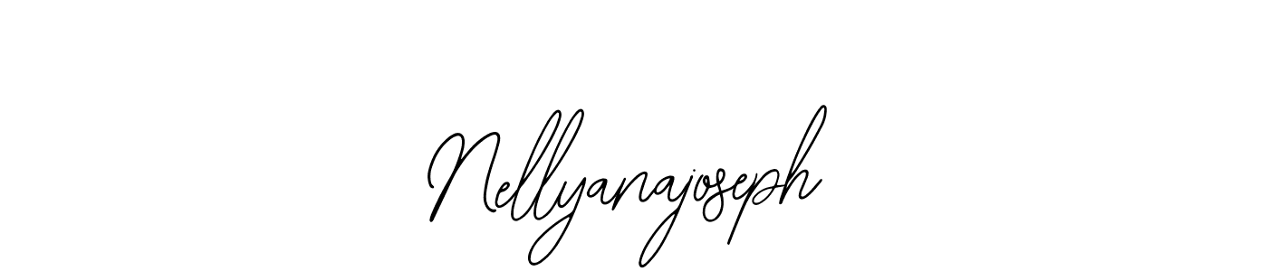 if you are searching for the best signature style for your name Nellyanajoseph. so please give up your signature search. here we have designed multiple signature styles  using Bearetta-2O07w. Nellyanajoseph signature style 12 images and pictures png
