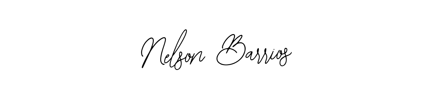 How to make Nelson Barrios signature? Bearetta-2O07w is a professional autograph style. Create handwritten signature for Nelson Barrios name. Nelson Barrios signature style 12 images and pictures png