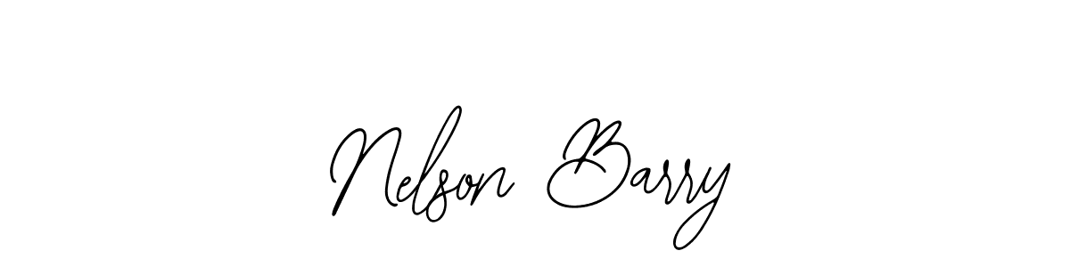 Use a signature maker to create a handwritten signature online. With this signature software, you can design (Bearetta-2O07w) your own signature for name Nelson Barry. Nelson Barry signature style 12 images and pictures png