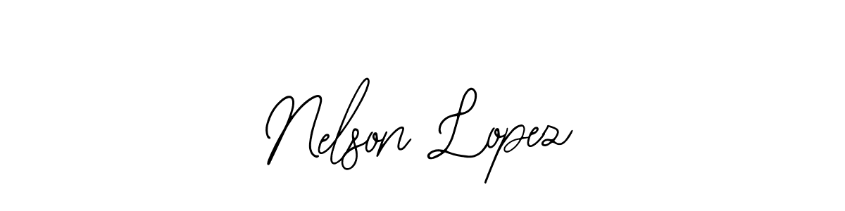 Similarly Bearetta-2O07w is the best handwritten signature design. Signature creator online .You can use it as an online autograph creator for name Nelson Lopez. Nelson Lopez signature style 12 images and pictures png