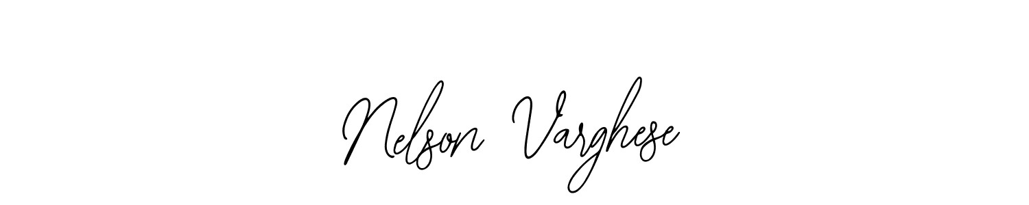 if you are searching for the best signature style for your name Nelson Varghese. so please give up your signature search. here we have designed multiple signature styles  using Bearetta-2O07w. Nelson Varghese signature style 12 images and pictures png