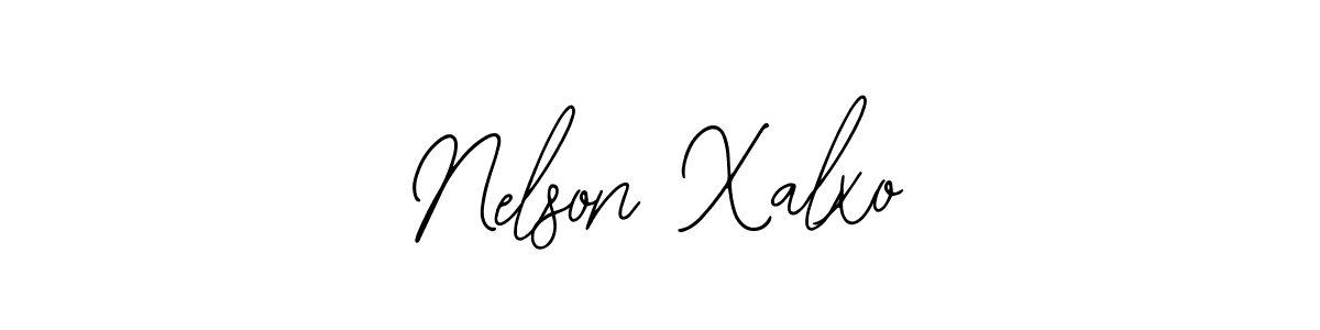 How to Draw Nelson Xalxo signature style? Bearetta-2O07w is a latest design signature styles for name Nelson Xalxo. Nelson Xalxo signature style 12 images and pictures png