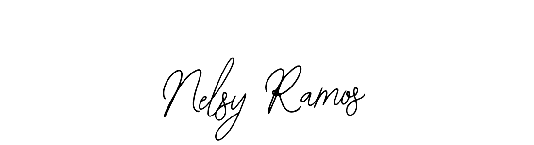 Similarly Bearetta-2O07w is the best handwritten signature design. Signature creator online .You can use it as an online autograph creator for name Nelsy Ramos. Nelsy Ramos signature style 12 images and pictures png