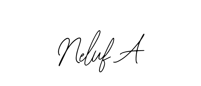 Also we have Neluf A name is the best signature style. Create professional handwritten signature collection using Bearetta-2O07w autograph style. Neluf A signature style 12 images and pictures png