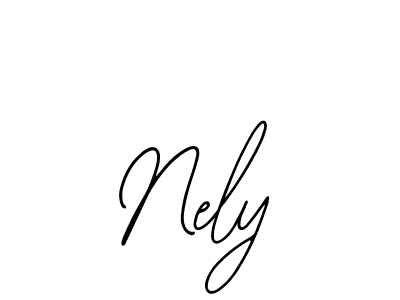Use a signature maker to create a handwritten signature online. With this signature software, you can design (Bearetta-2O07w) your own signature for name Nely. Nely signature style 12 images and pictures png