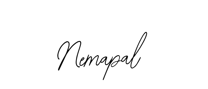 Create a beautiful signature design for name Nemapal. With this signature (Bearetta-2O07w) fonts, you can make a handwritten signature for free. Nemapal signature style 12 images and pictures png