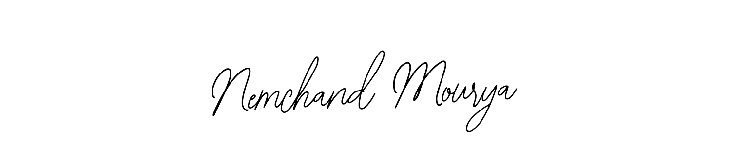 See photos of Nemchand Mourya official signature by Spectra . Check more albums & portfolios. Read reviews & check more about Bearetta-2O07w font. Nemchand Mourya signature style 12 images and pictures png
