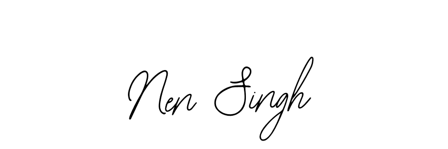 This is the best signature style for the Nen Singh name. Also you like these signature font (Bearetta-2O07w). Mix name signature. Nen Singh signature style 12 images and pictures png