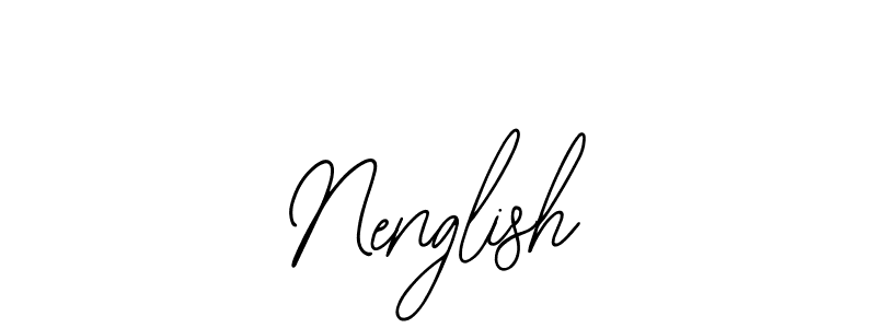 Also You can easily find your signature by using the search form. We will create Nenglish name handwritten signature images for you free of cost using Bearetta-2O07w sign style. Nenglish signature style 12 images and pictures png