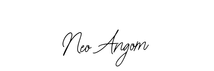 You can use this online signature creator to create a handwritten signature for the name Neo Angom. This is the best online autograph maker. Neo Angom signature style 12 images and pictures png