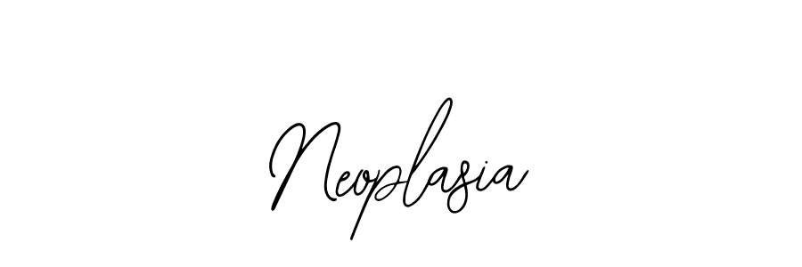 How to make Neoplasia name signature. Use Bearetta-2O07w style for creating short signs online. This is the latest handwritten sign. Neoplasia signature style 12 images and pictures png