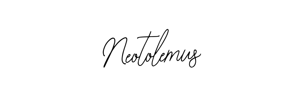 if you are searching for the best signature style for your name Neotolemus. so please give up your signature search. here we have designed multiple signature styles  using Bearetta-2O07w. Neotolemus signature style 12 images and pictures png