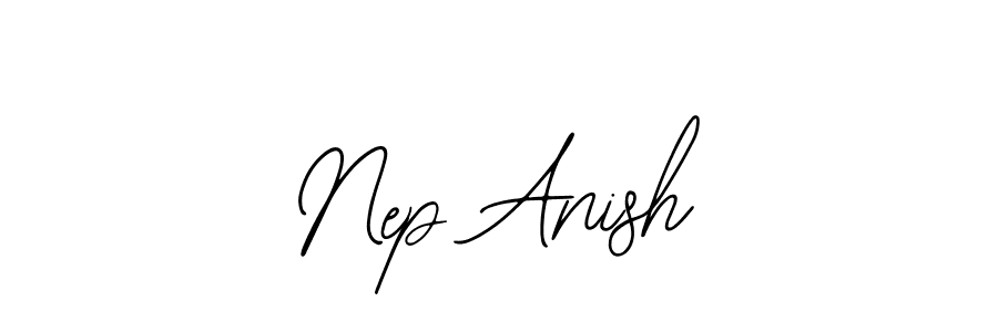 Make a beautiful signature design for name Nep Anish. With this signature (Bearetta-2O07w) style, you can create a handwritten signature for free. Nep Anish signature style 12 images and pictures png