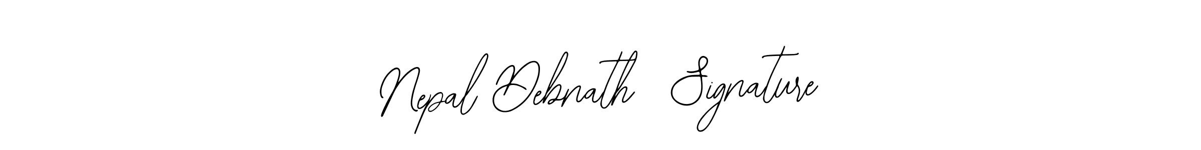 Once you've used our free online signature maker to create your best signature Bearetta-2O07w style, it's time to enjoy all of the benefits that Nepal Debnath  Signature name signing documents. Nepal Debnath  Signature signature style 12 images and pictures png