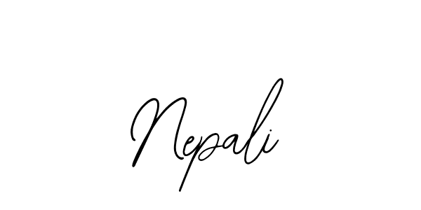 Make a beautiful signature design for name Nepali. With this signature (Bearetta-2O07w) style, you can create a handwritten signature for free. Nepali signature style 12 images and pictures png