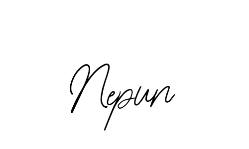Bearetta-2O07w is a professional signature style that is perfect for those who want to add a touch of class to their signature. It is also a great choice for those who want to make their signature more unique. Get Nepun name to fancy signature for free. Nepun signature style 12 images and pictures png