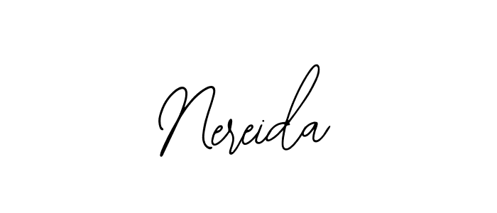Bearetta-2O07w is a professional signature style that is perfect for those who want to add a touch of class to their signature. It is also a great choice for those who want to make their signature more unique. Get Nereida name to fancy signature for free. Nereida signature style 12 images and pictures png