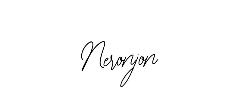 How to Draw Neronjon signature style? Bearetta-2O07w is a latest design signature styles for name Neronjon. Neronjon signature style 12 images and pictures png
