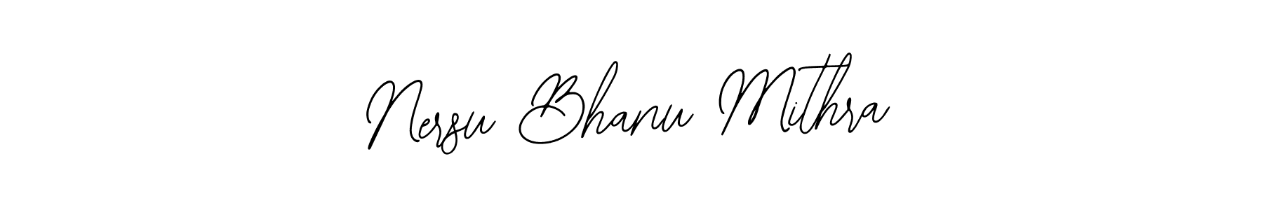Also we have Nersu Bhanu Mithra name is the best signature style. Create professional handwritten signature collection using Bearetta-2O07w autograph style. Nersu Bhanu Mithra signature style 12 images and pictures png