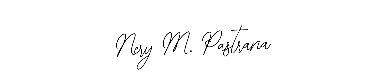 Also You can easily find your signature by using the search form. We will create Nery M. Pastrana name handwritten signature images for you free of cost using Bearetta-2O07w sign style. Nery M. Pastrana signature style 12 images and pictures png