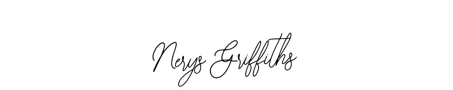 Create a beautiful signature design for name Nerys Griffiths. With this signature (Bearetta-2O07w) fonts, you can make a handwritten signature for free. Nerys Griffiths signature style 12 images and pictures png