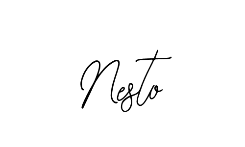 Nesto stylish signature style. Best Handwritten Sign (Bearetta-2O07w) for my name. Handwritten Signature Collection Ideas for my name Nesto. Nesto signature style 12 images and pictures png