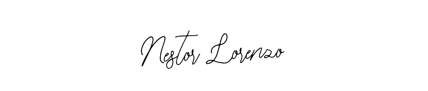 How to make Nestor Lorenzo signature? Bearetta-2O07w is a professional autograph style. Create handwritten signature for Nestor Lorenzo name. Nestor Lorenzo signature style 12 images and pictures png