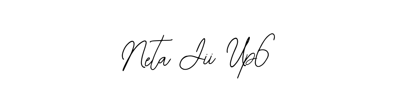 Similarly Bearetta-2O07w is the best handwritten signature design. Signature creator online .You can use it as an online autograph creator for name Neta Jii Up65. Neta Jii Up65 signature style 12 images and pictures png