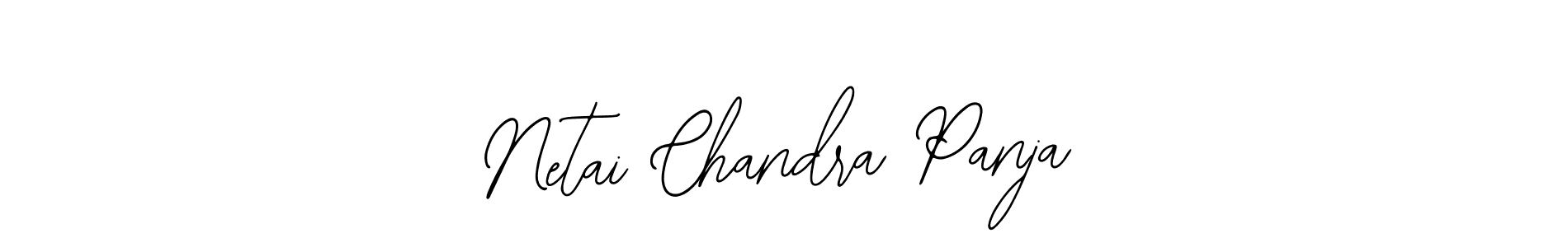 Also You can easily find your signature by using the search form. We will create Netai Chandra Panja name handwritten signature images for you free of cost using Bearetta-2O07w sign style. Netai Chandra Panja signature style 12 images and pictures png