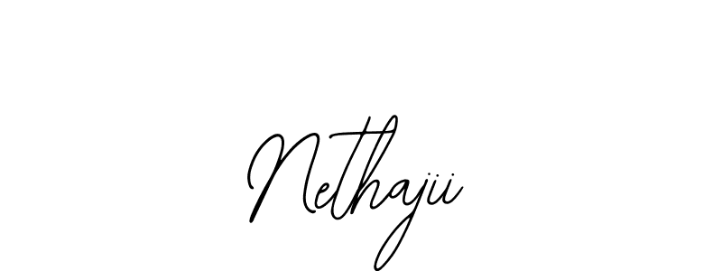 Also You can easily find your signature by using the search form. We will create Nethajii name handwritten signature images for you free of cost using Bearetta-2O07w sign style. Nethajii signature style 12 images and pictures png