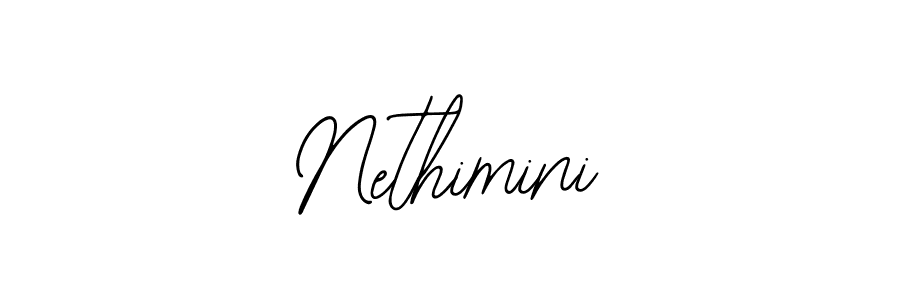 Nethimini stylish signature style. Best Handwritten Sign (Bearetta-2O07w) for my name. Handwritten Signature Collection Ideas for my name Nethimini. Nethimini signature style 12 images and pictures png